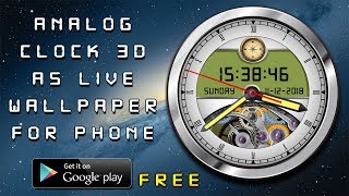 Download 3d Clock Live Wallpaper Nomer 26