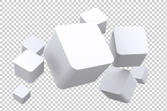 Detail 3d Cube Png Nomer 23