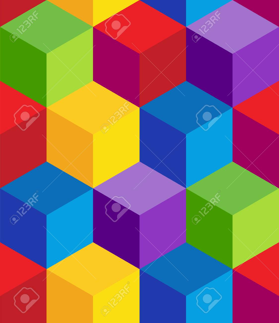 Detail 3d Cube Wallpaper Nomer 7