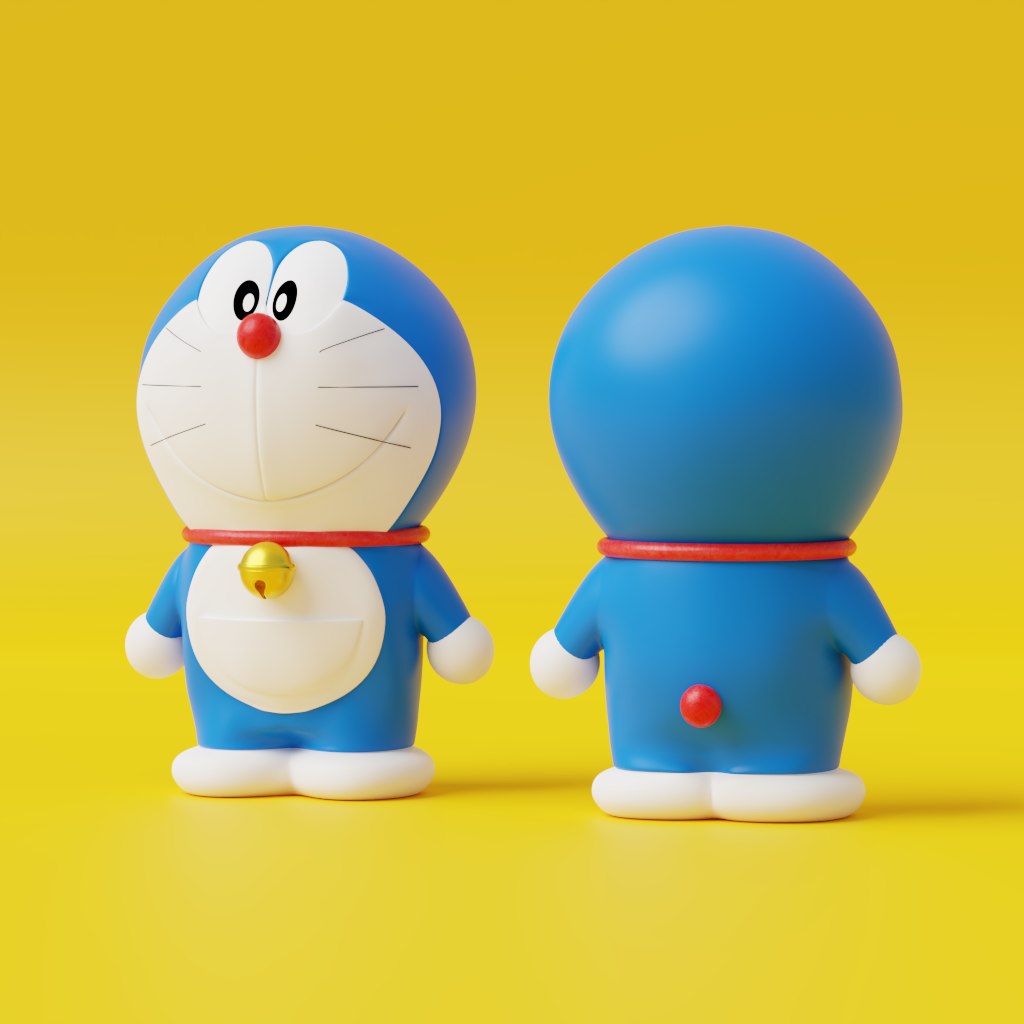 Detail 3d Doraemon Nomer 13