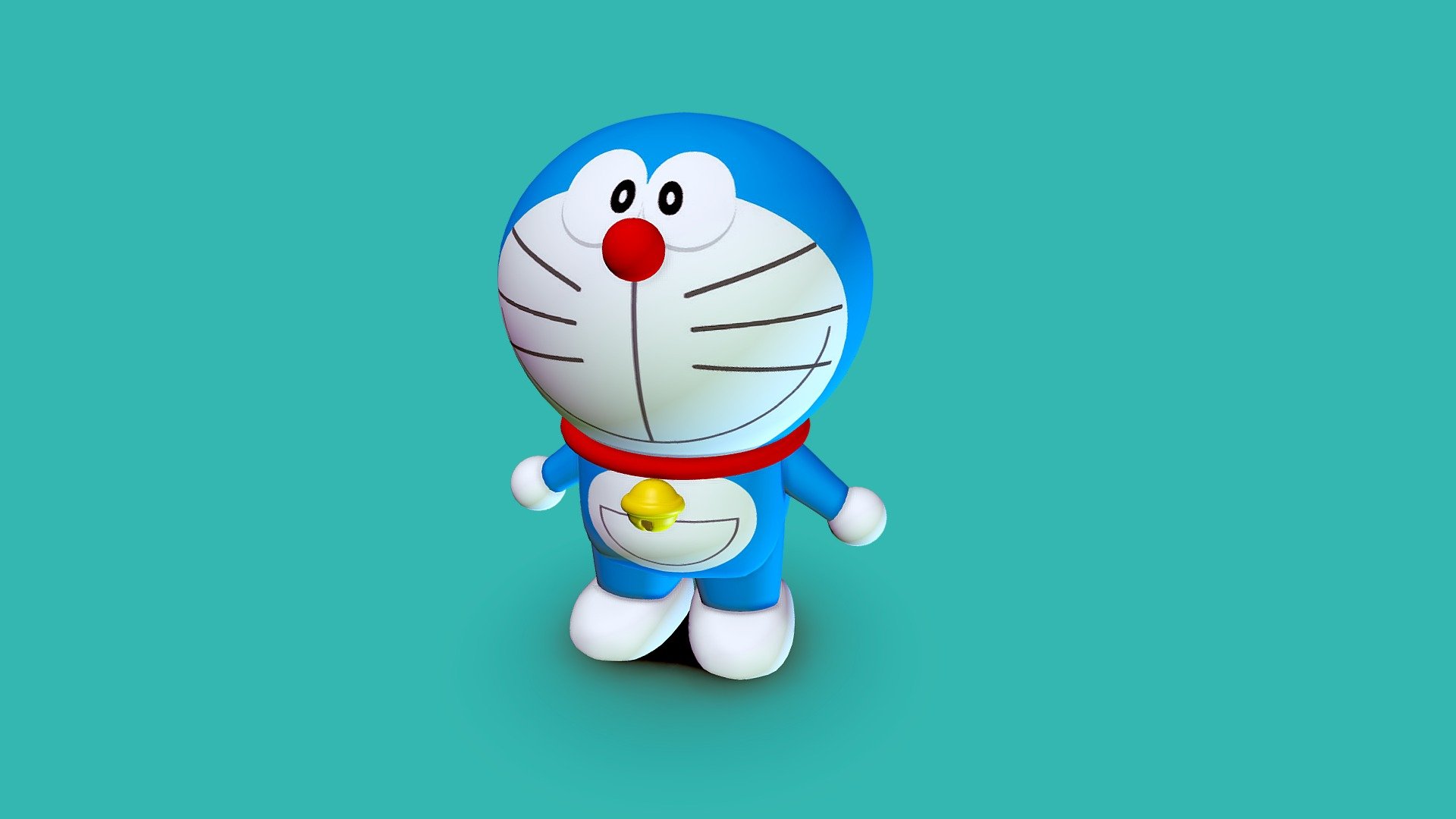 Detail 3d Doraemon Nomer 30