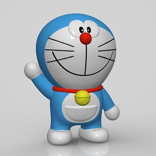 Detail 3d Doraemon Nomer 6