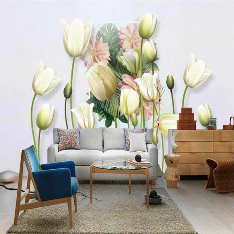 Detail 3d Effect Wallpaper Design For Home Nomer 15