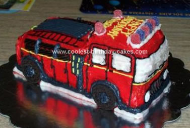 Detail 3d Firetruck Cake Pan Nomer 27