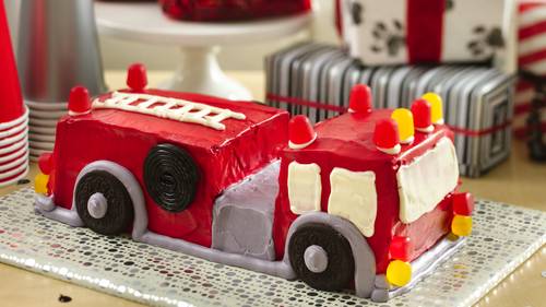 Detail 3d Firetruck Cake Pan Nomer 7