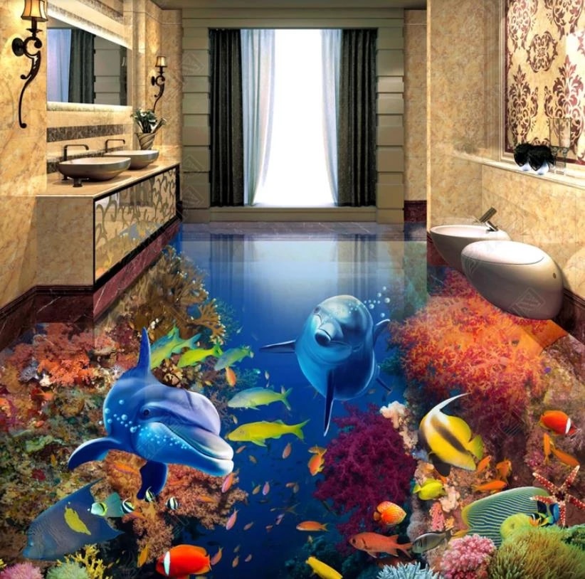 Detail 3d Floor Wallpaper Nomer 15
