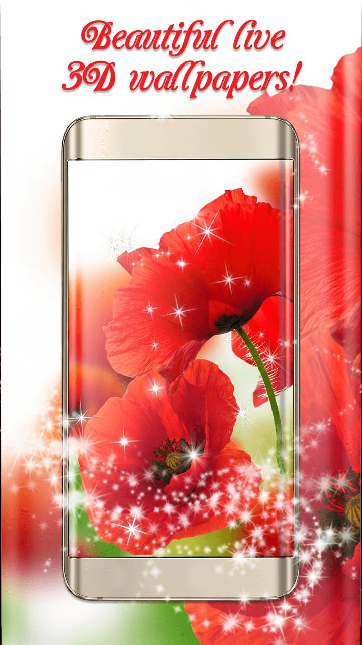 Detail 3d Flower Live Wallpaper Nomer 45