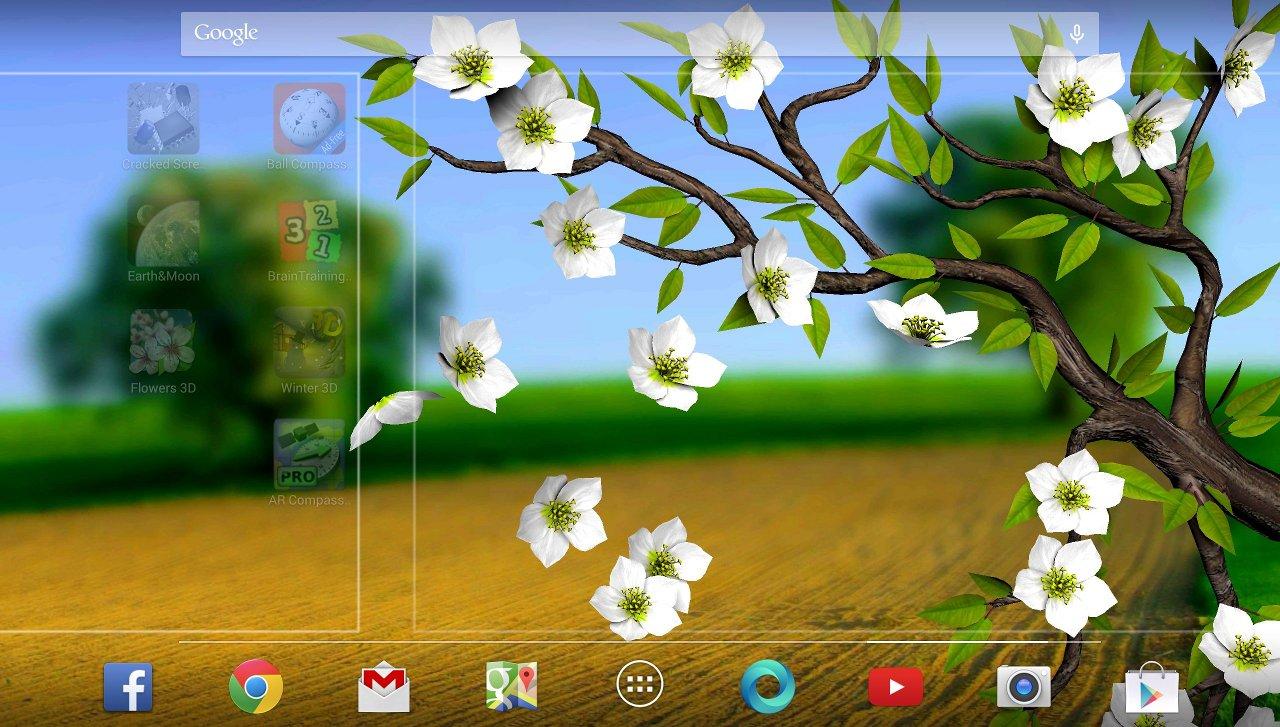 Detail 3d Flower Live Wallpaper Nomer 51