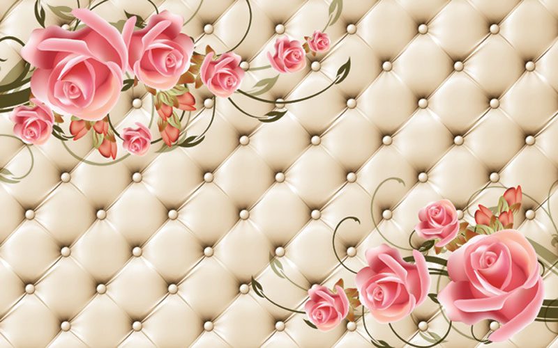 Detail 3d Flower Wallpaper Nomer 17