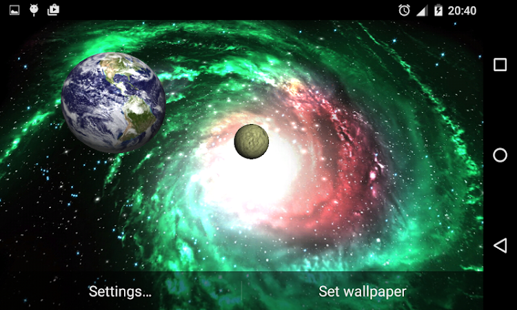 Detail 3d Galaxy Live Wallpaper Nomer 30