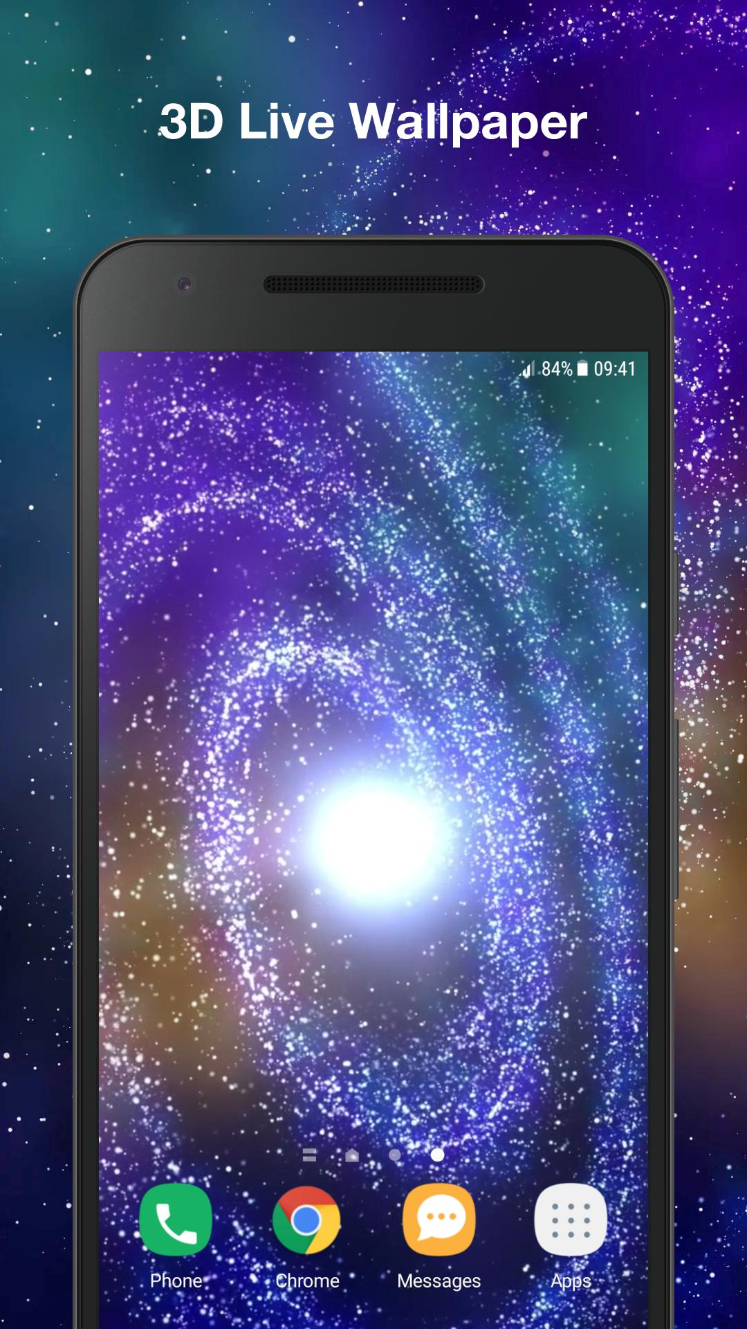 Detail 3d Galaxy Live Wallpaper Nomer 32