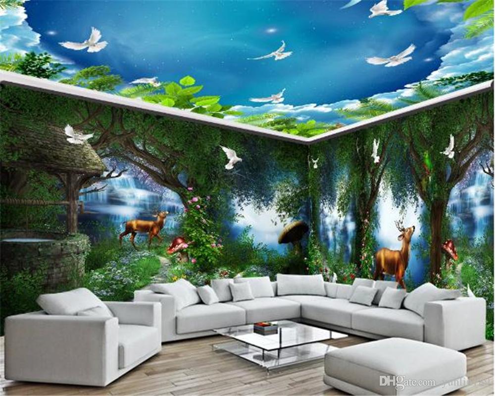 Detail 3d Interior Wallpaper Nomer 12