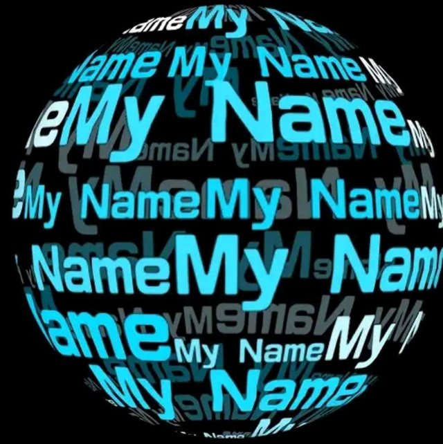 Detail 3d My Name Nomer 22