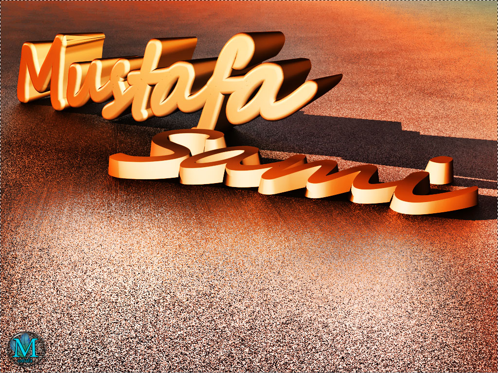 Detail 3d My Name Nomer 35