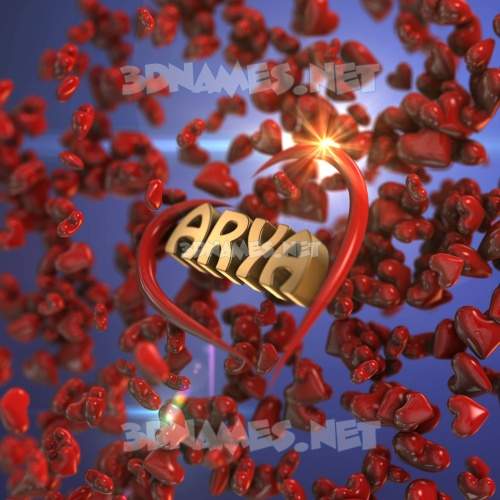 3d Name Wallpaper Aarya - KibrisPDR