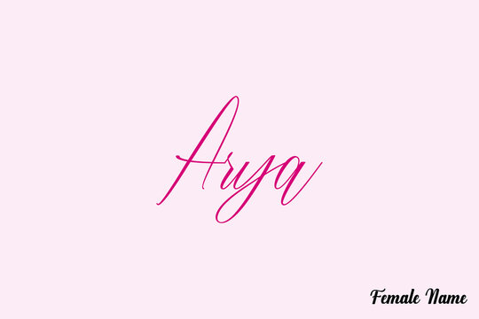 Detail 3d Name Wallpaper Aarya Nomer 14