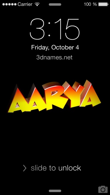 Detail 3d Name Wallpaper Aarya Nomer 17