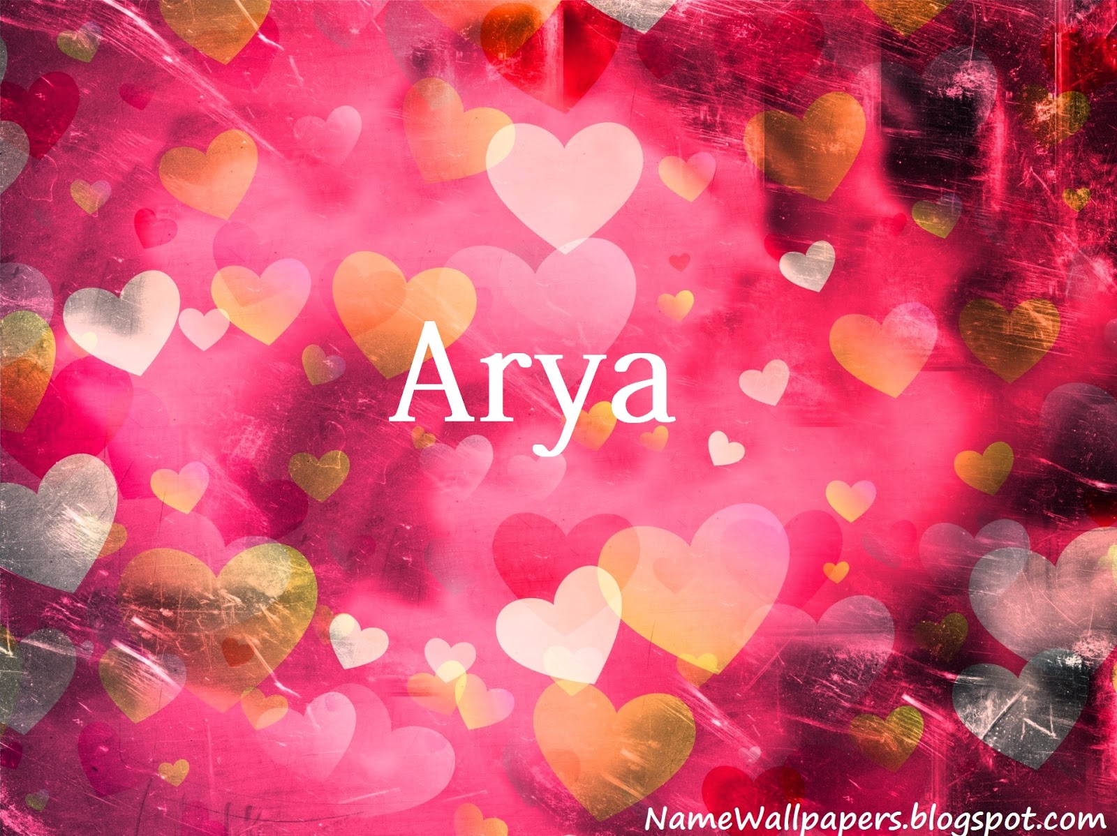 Detail 3d Name Wallpaper Aarya Nomer 6