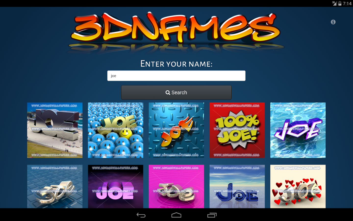 Download 3d Name Wallpaper Download Nomer 52