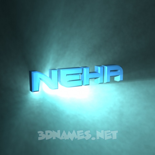 Detail 3d Name Wallpaper Neha Nomer 11