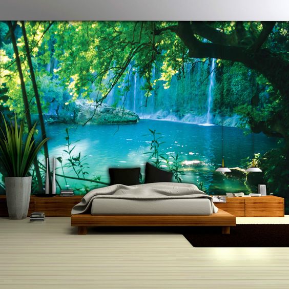 Detail 3d Nature Wallpaper For Bedroom Walls Nomer 29