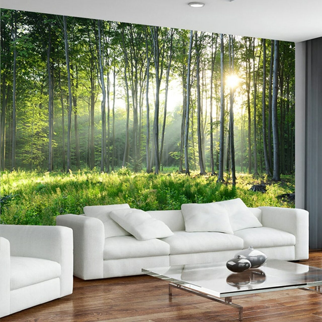 Detail 3d Nature Wallpaper For Living Room Nomer 38