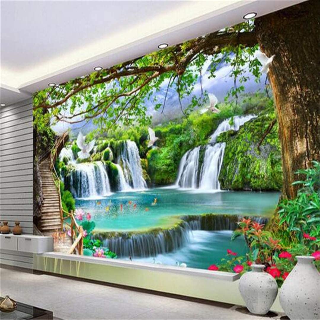 Detail 3d Nature Wallpaper For Living Room Nomer 40