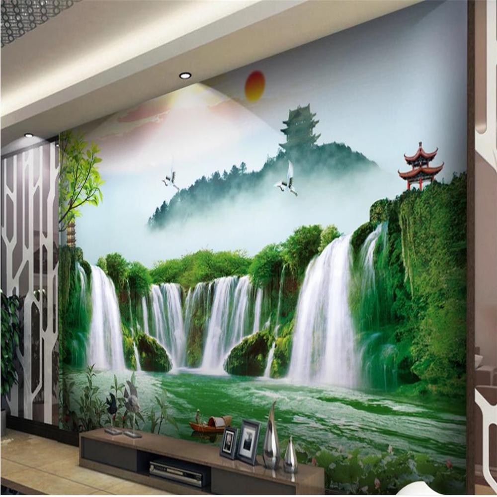 Detail 3d Nature Wallpaper For Living Room Nomer 42