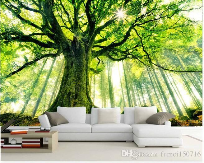 Detail 3d Nature Wallpaper For Living Room Nomer 43