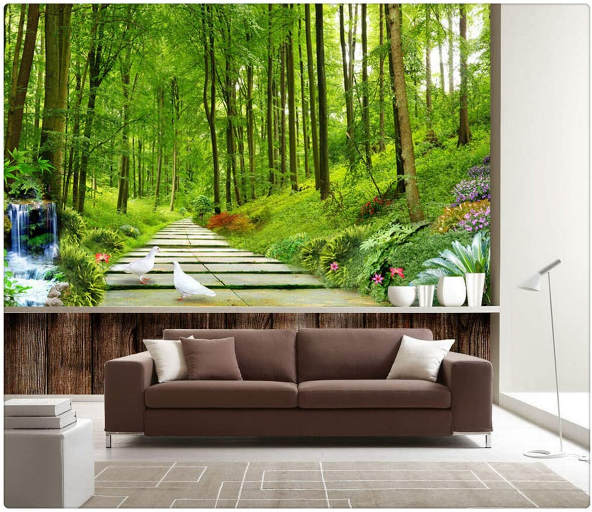 Detail 3d Nature Wallpaper For Living Room Nomer 52