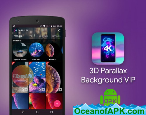 Detail 3d Parallax Background Free Nomer 32