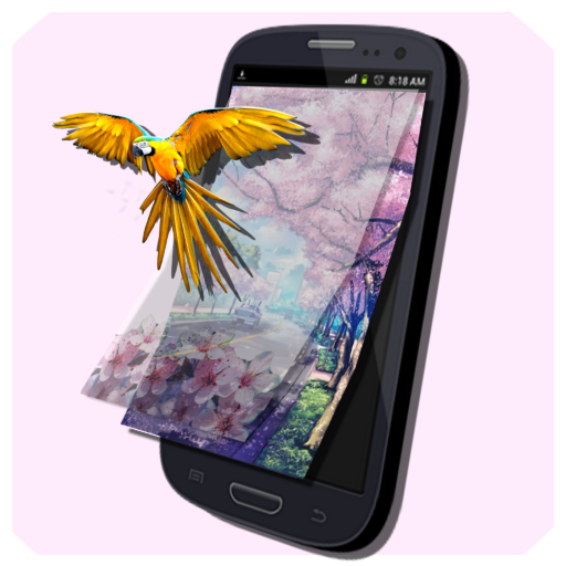 Detail 3d Parallax Background Wallpaper Nomer 36