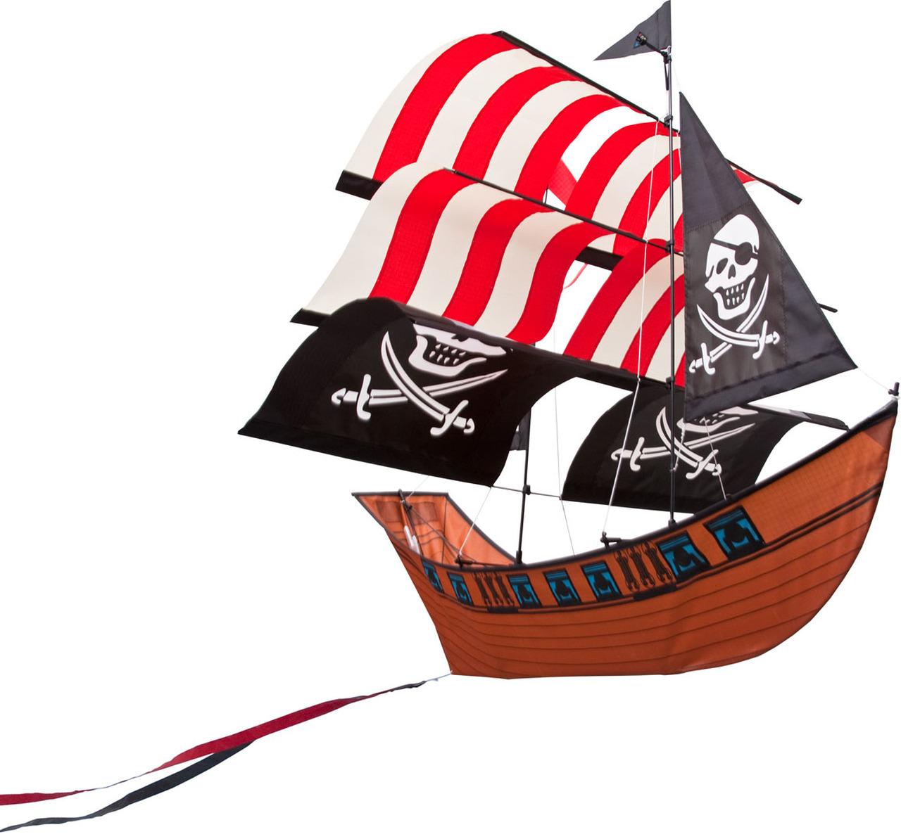 Detail 3d Pirate Ship Kite Nomer 12