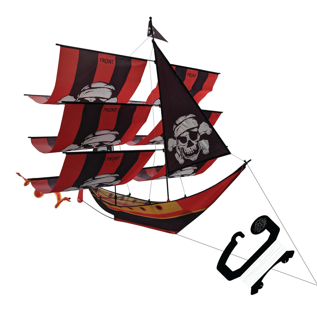Detail 3d Pirate Ship Kite Nomer 13