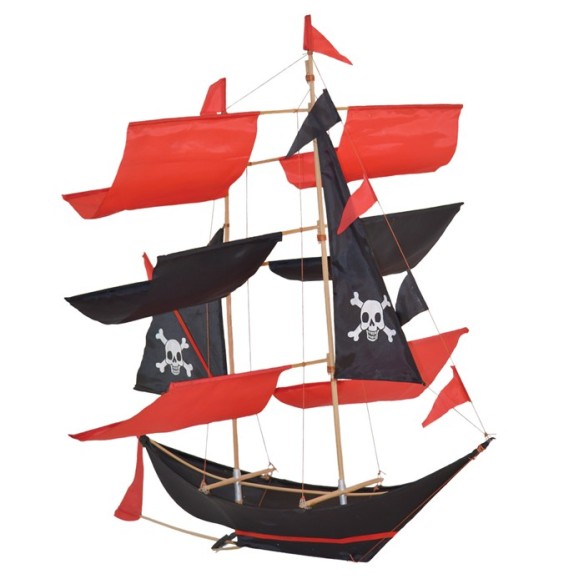 Detail 3d Pirate Ship Kite Nomer 34