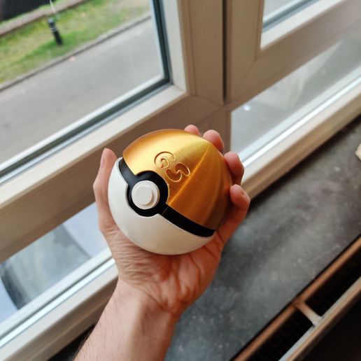 Detail 3d Print Pokeball Nomer 40