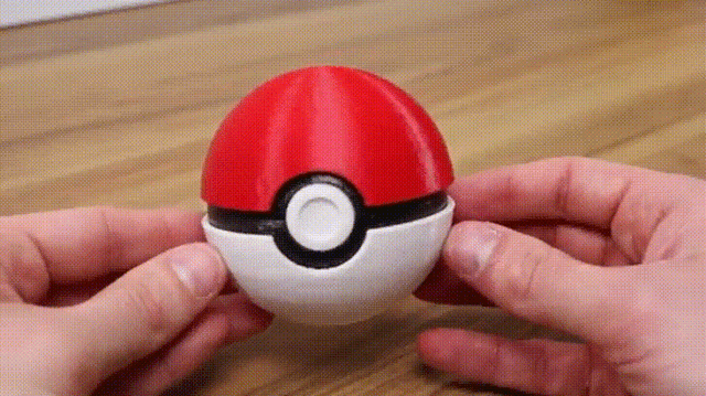 Detail 3d Print Pokeball Nomer 60