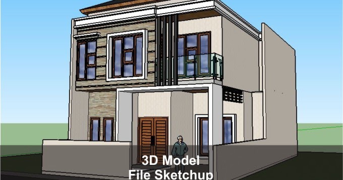 Detail 3d Rumah Minimalis Nomer 34