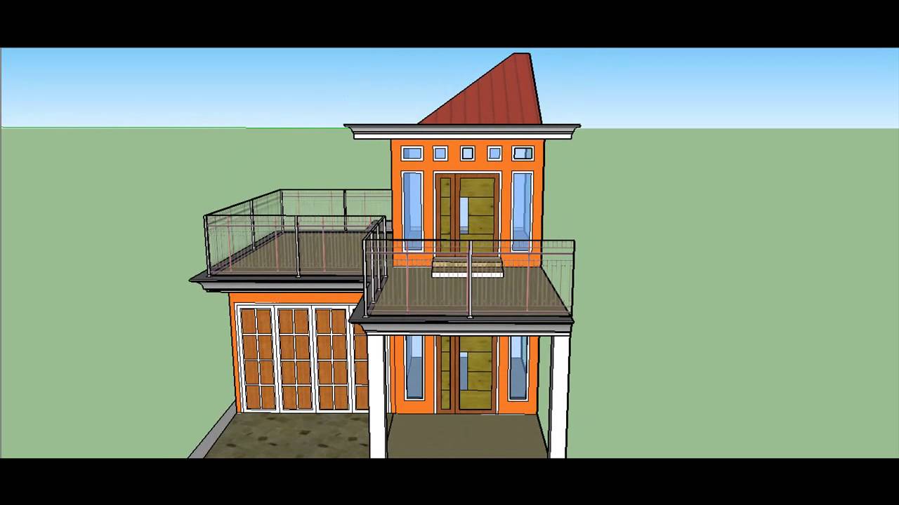 Detail 3d Rumah Minimalis Nomer 54