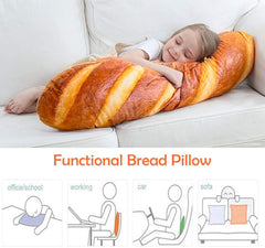 Detail 3d Simulation Bread Pillow Nomer 11