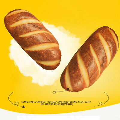 Detail 3d Simulation Bread Pillow Nomer 19