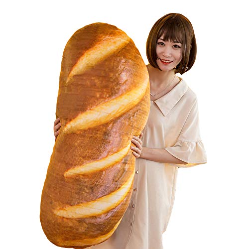 Detail 3d Simulation Bread Pillow Nomer 20