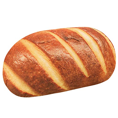 Detail 3d Simulation Bread Pillow Nomer 24