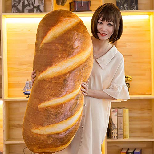 Detail 3d Simulation Bread Pillow Nomer 33