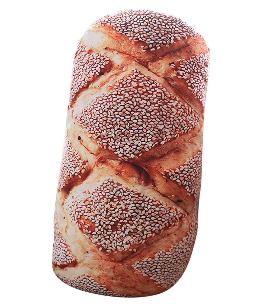 Detail 3d Simulation Bread Pillow Nomer 53