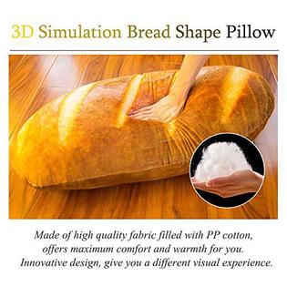 Detail 3d Simulation Bread Pillow Nomer 55