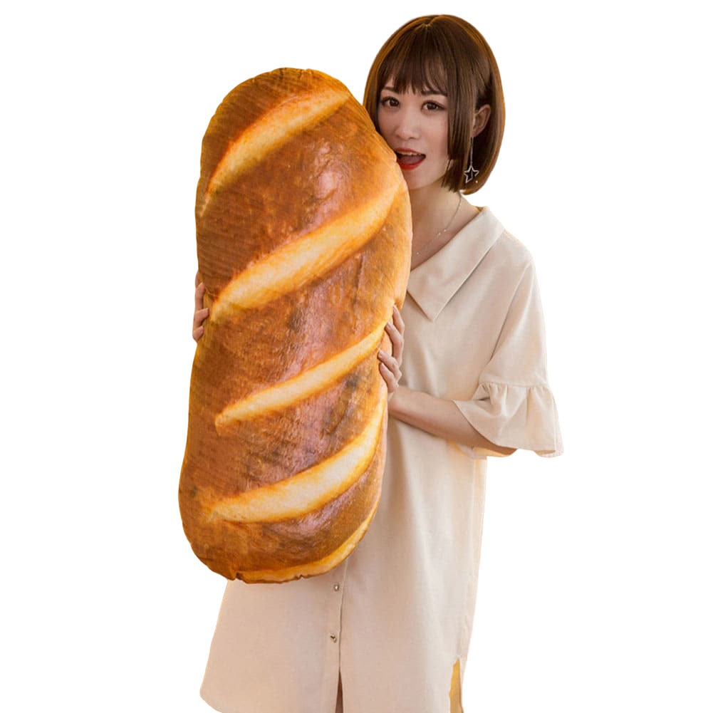 Detail 3d Simulation Bread Pillow Nomer 9