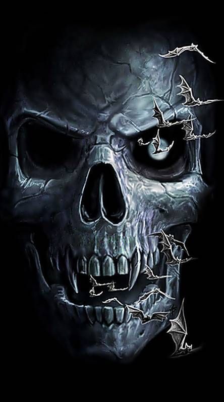 Detail 3d Skull Wallpaper Nomer 12