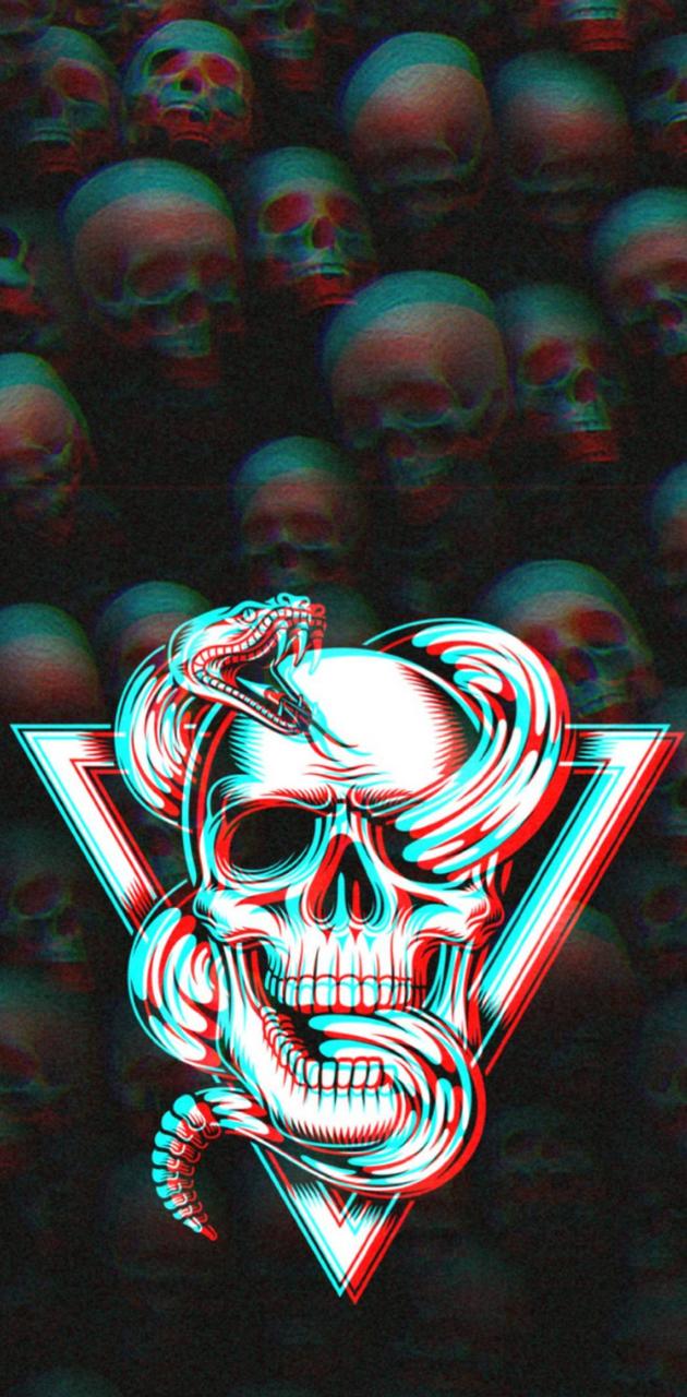 Detail 3d Skull Wallpaper Nomer 17