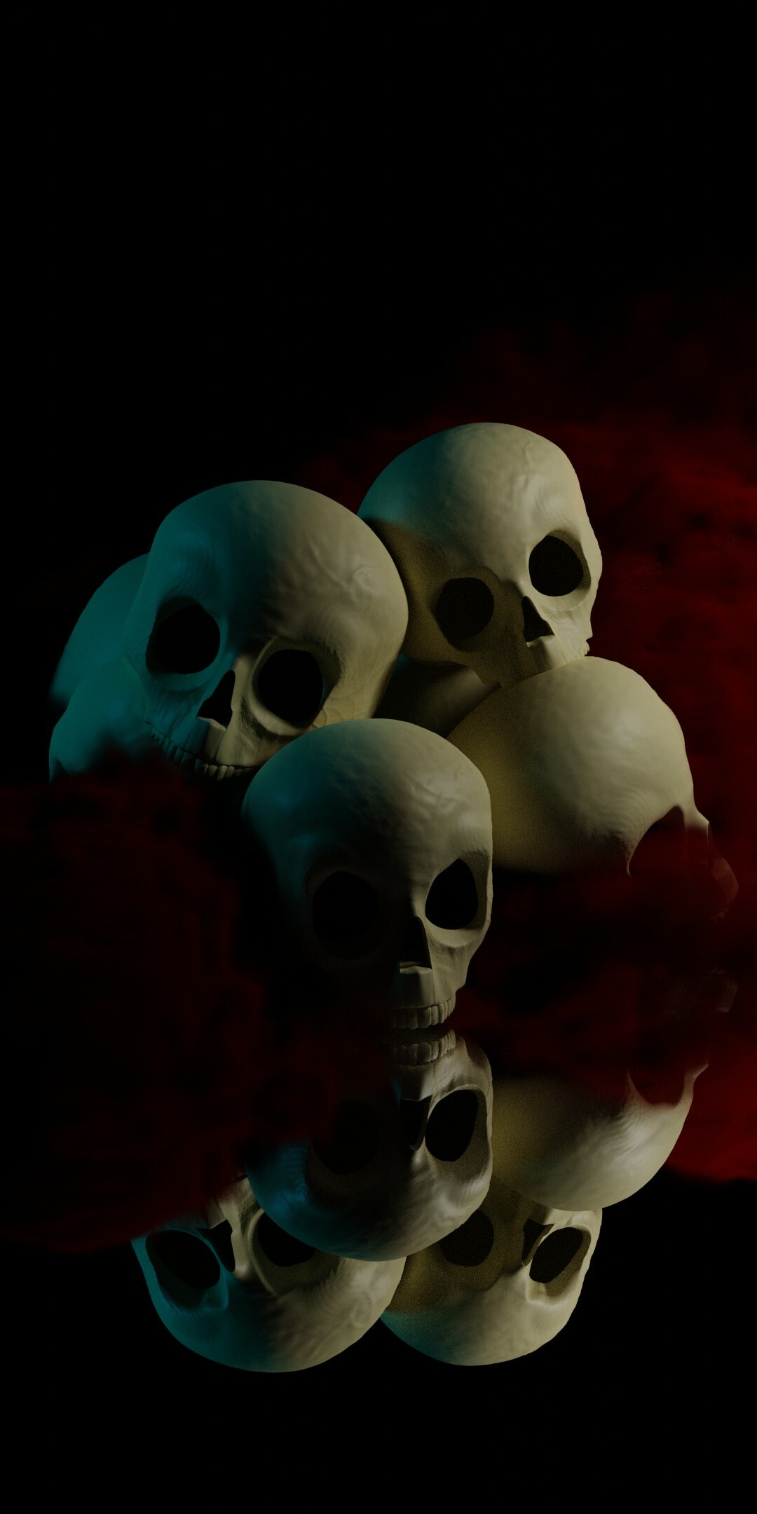 Detail 3d Skull Wallpaper Nomer 28